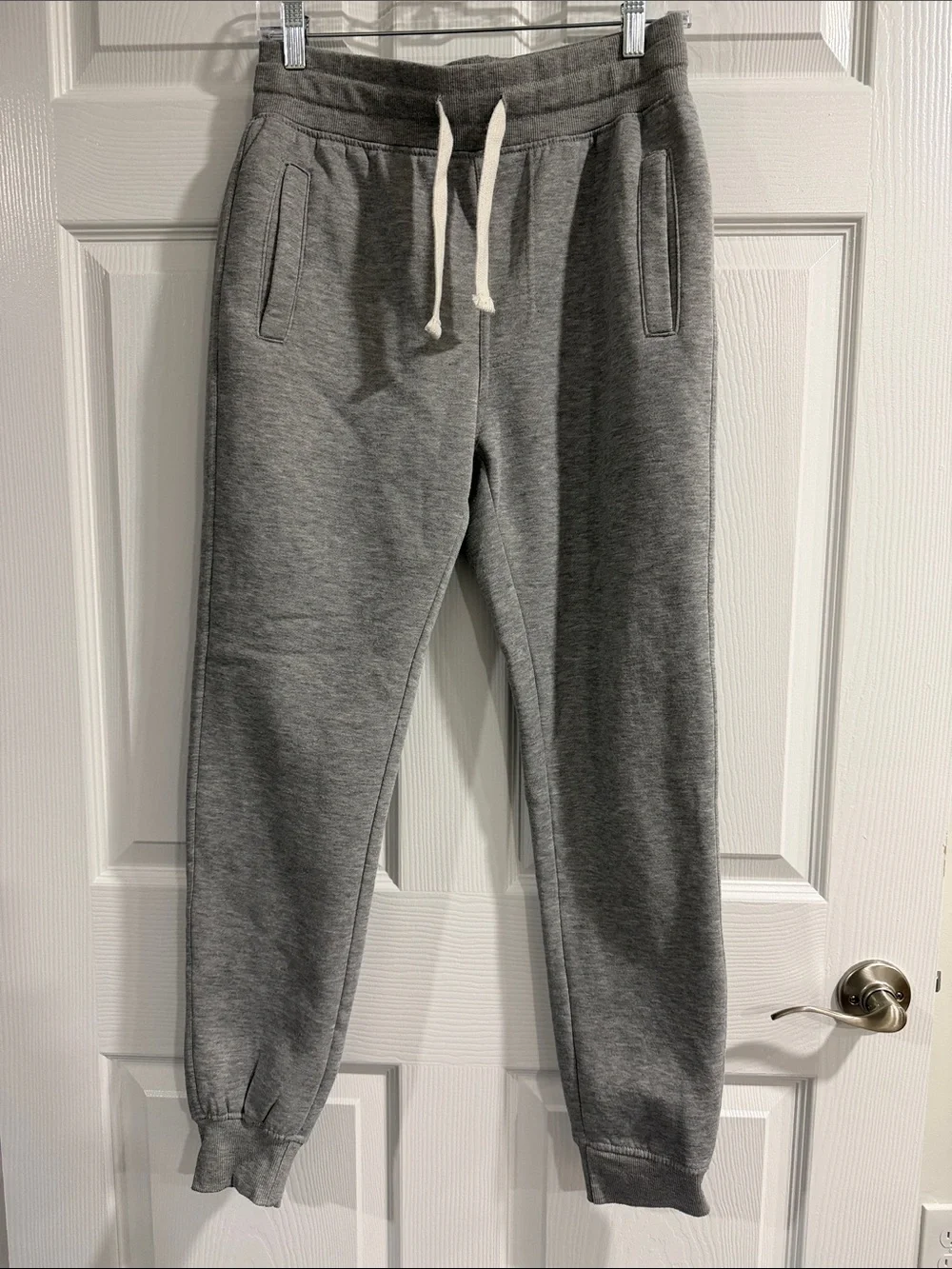 Essentials Light Grey Fleece-Lined Sweatshirt